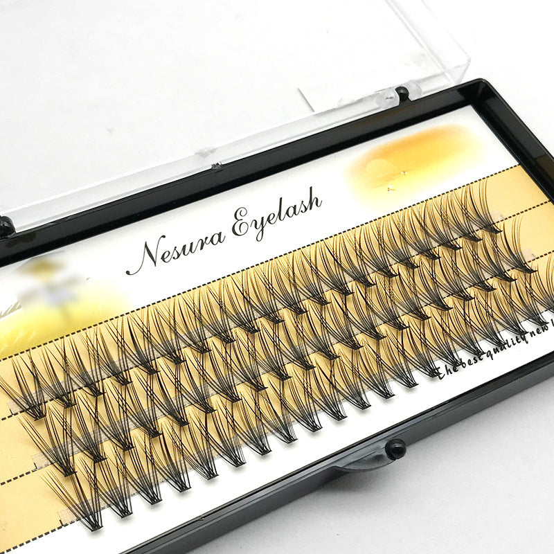 Melt Individual Eyelash Chemical Fiber Eyelashes Source False Lashes