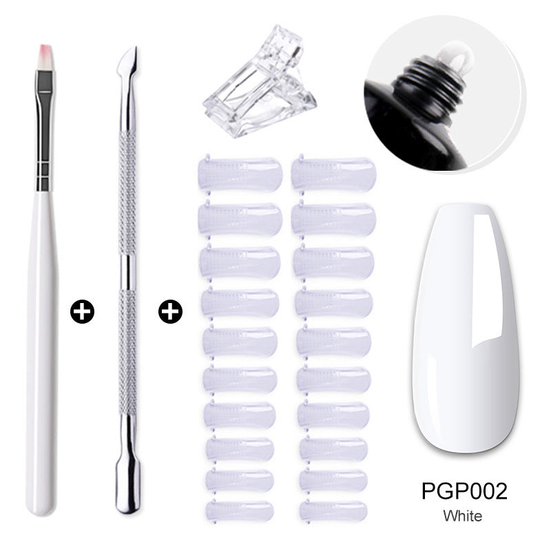 Beauty Crystal Extended Glue Suit Quick Nail Tool Set