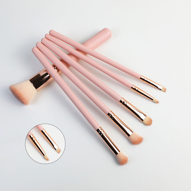 Pink Brush Suit Powder Foundation Blush Makeup Brushes Accessories