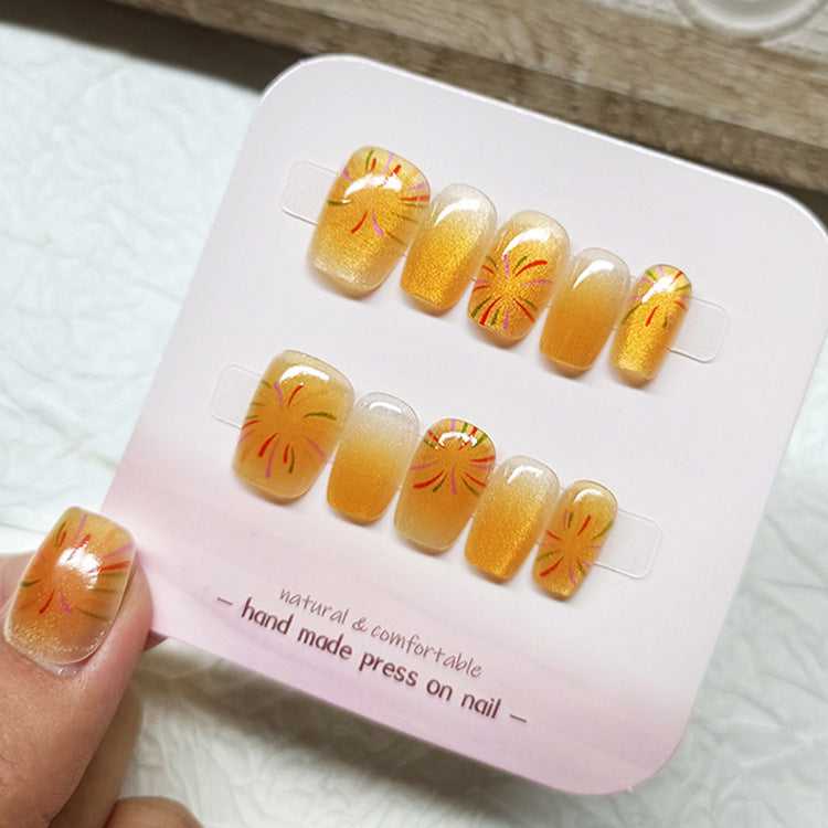 Pièces divisées en taille autocollants pour ongles Crystal Cat's Wear