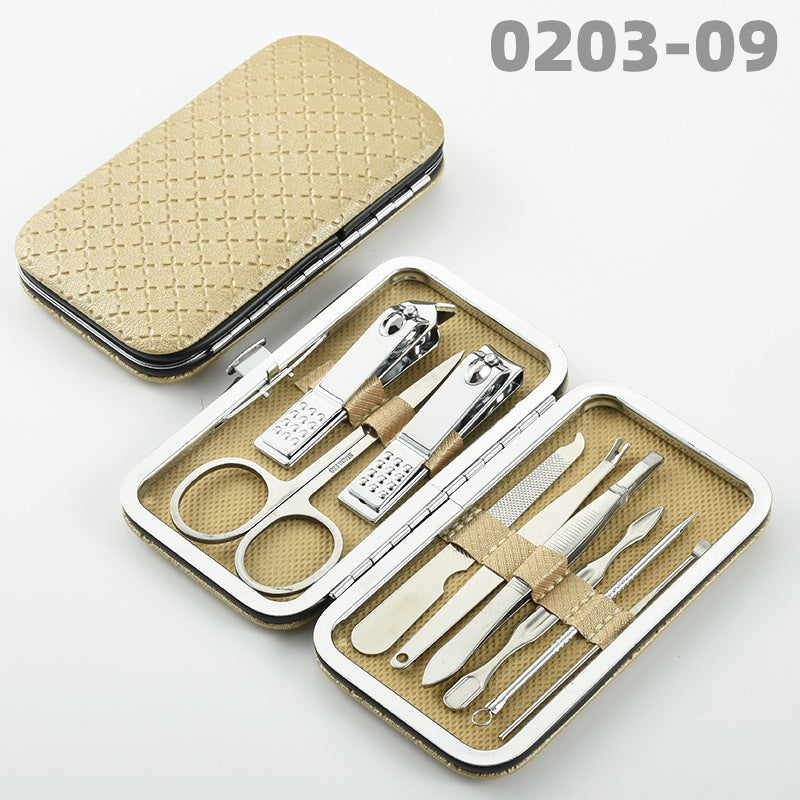 Clippers Suit Stainless Steel Trimming Beauty Nail Tool Set