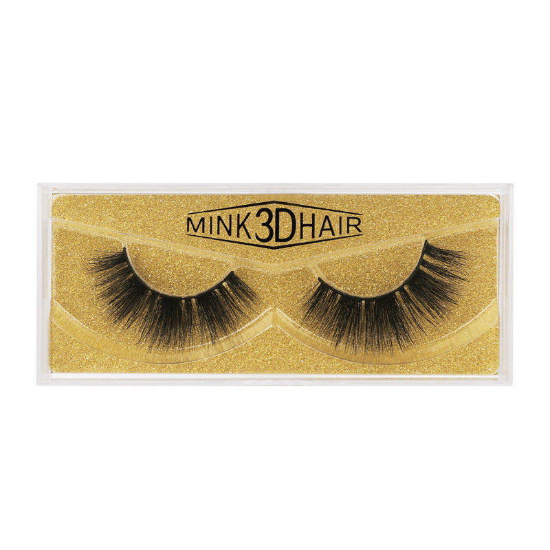 Durable Mink Eyelashes Natural Thick Eyelash False Lashes