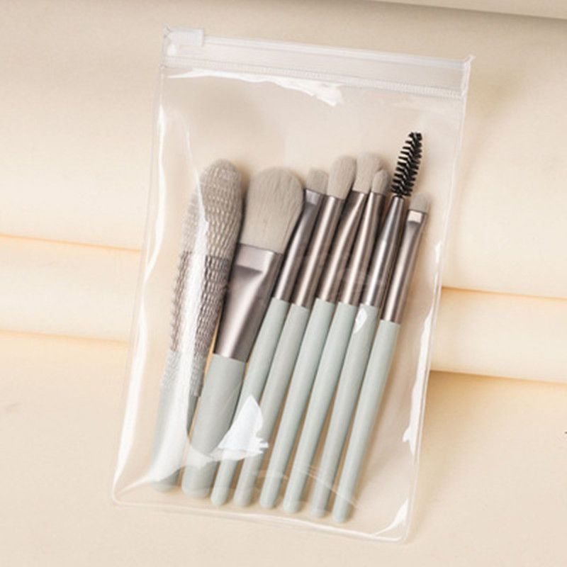 Suit Morandi Portable Models Macaron Shadow Makeup Brushes Accessories