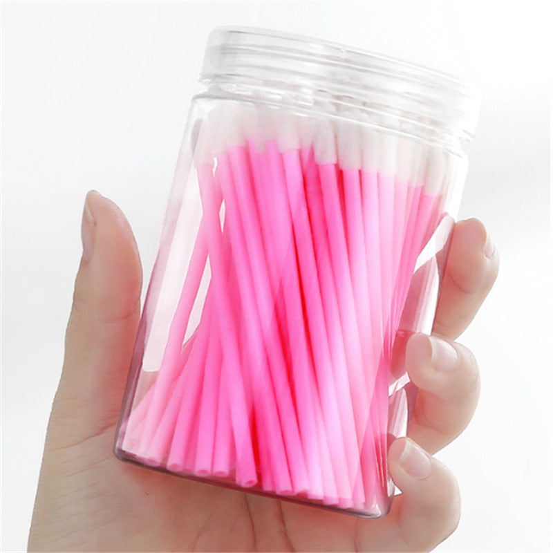 Disposable Clip Brush Sticks Flocking Lacquer Shadow Eyelash Mousse Makeup Brushes Accessories