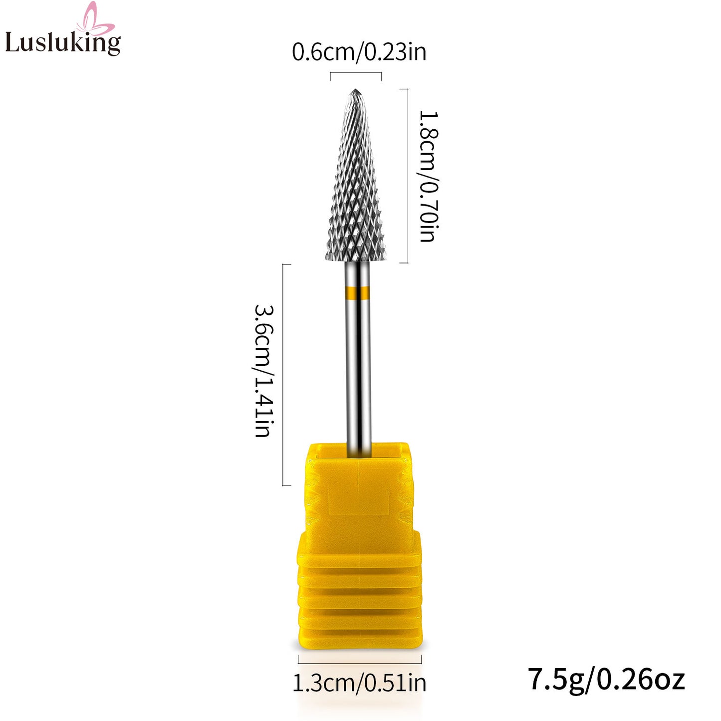 Grinding Head Vacuum Alloy Tungsten Steel Polishing Nail Tool Set