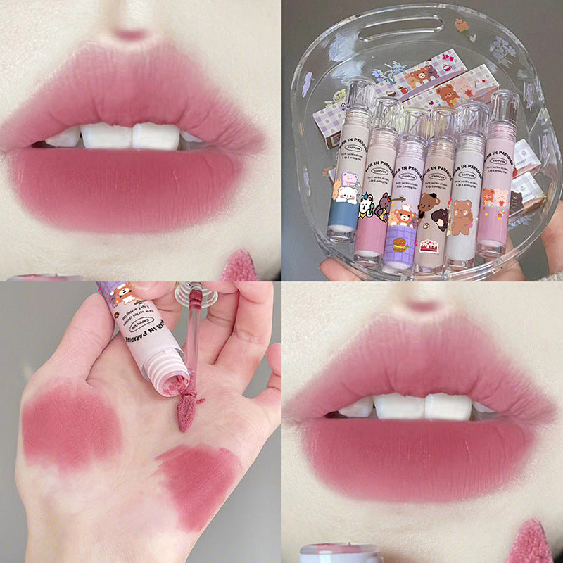 Paradise Milk Tea Mud Domestic Goods Lip Glosses