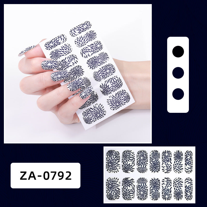 Full Oil Film Hand Manicure Implement Nail Stickers