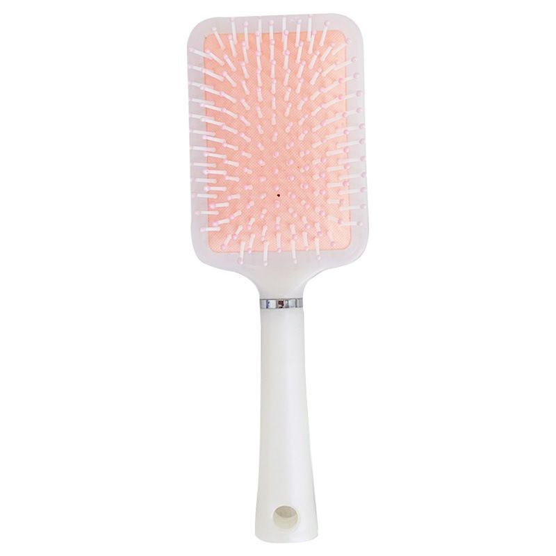 Brosses et peignes à cheveux portables pour femmes en forme de cœur moelleux avec coussin gonflable de sirène