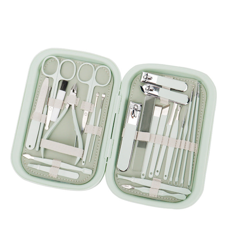 Kit d'entretien des ongles, coupe-ongles, ciseaux, ensemble d'outils portables pour les ongles