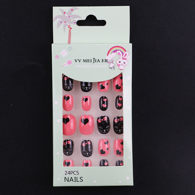 Faux ongles pour enfants en boîte Wear Armor Nail Art