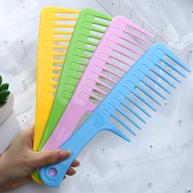 Brosses et peignes à cheveux en plastique pour usage quotidien, bouclés et lisses