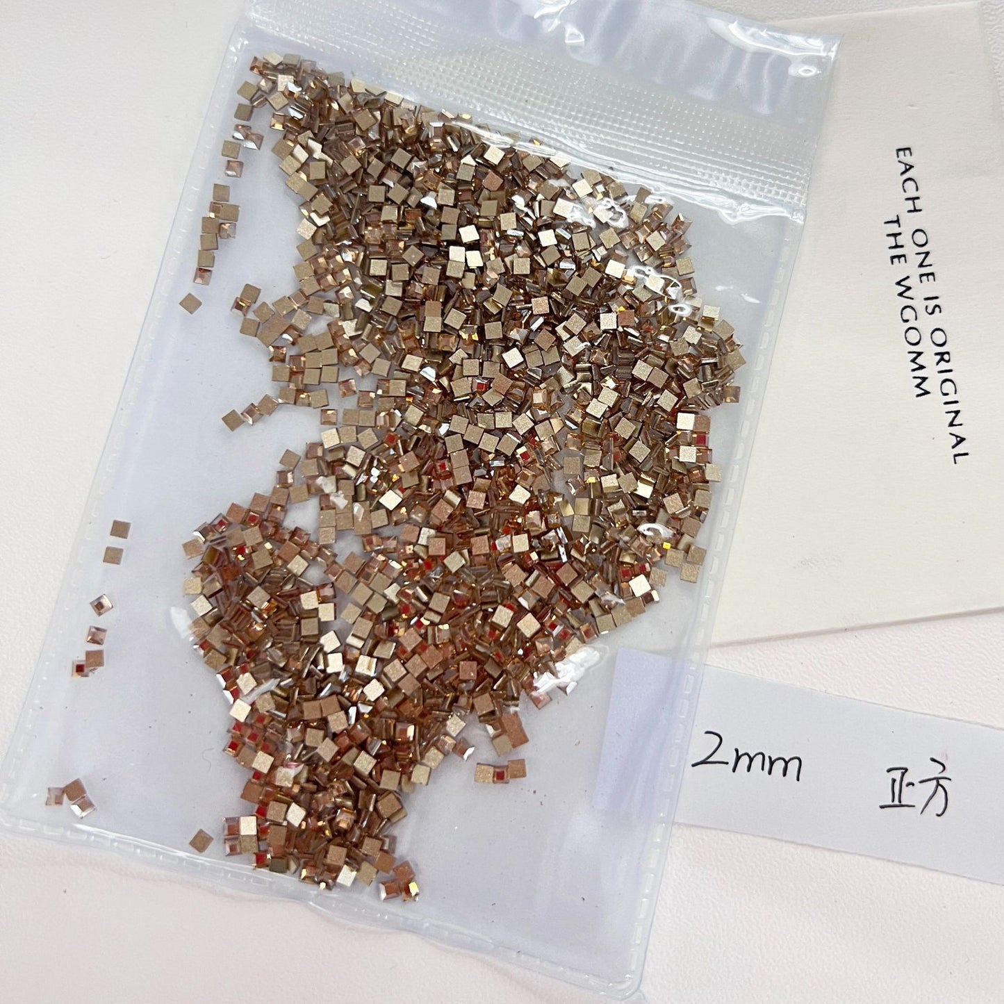 Flat-bottomed Fancy Shape Rhinestone Big Small Size Nail Care Nail Art