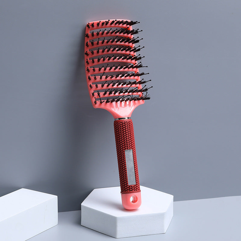 Brosses et peignes pour cheveux bouclés, creux et courbés, pour coiffure moelleuse