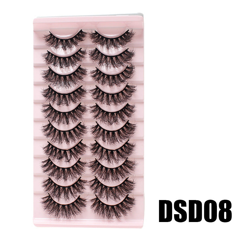 Explosion Style For Suit Thick Natural False Lashes