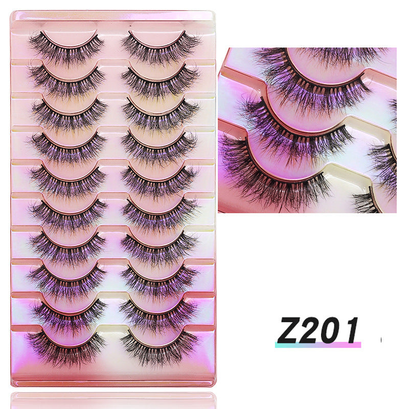 Eyelashes Stable Fried Eyelash Curling Pairs False Lashes