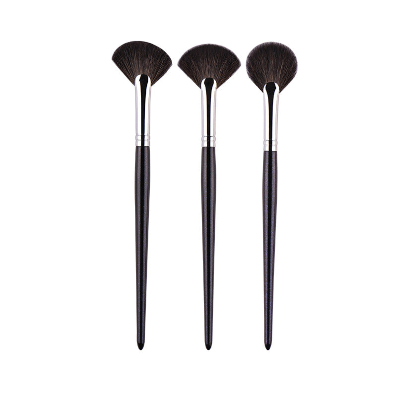 Beauty Tools Fan Brush Highlight Wool Makeup Brushes Accessories