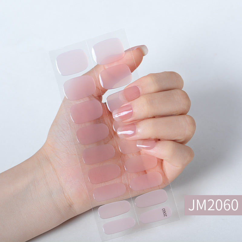 Ice Gel Waterproof Durable Uv Beauty Nail Stickers