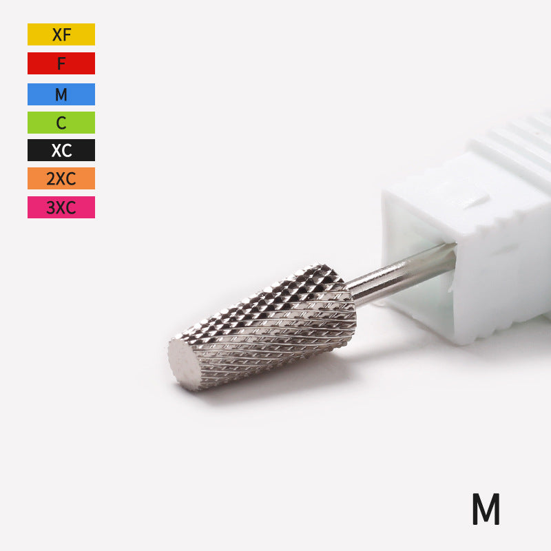 Ensemble d'outils de forage et de clouage en alliage pour machine à tête de meulage en acier