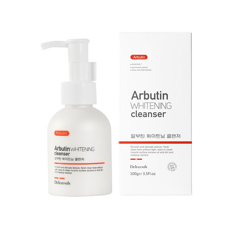 Arbutin Brightening Facial Cleanser Mild Oil Face Care