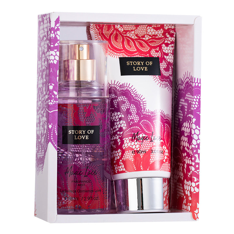 Women's Vietnam Perfume Box Body Lotion Two-piece Women's Fragrances