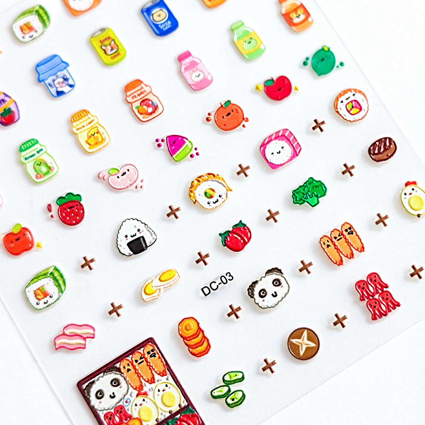 Children's Three-dimensional Relief Cute Animal Egg Doll Nail Stickers