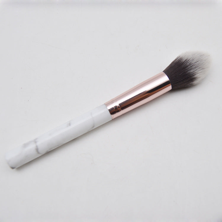 Single Marbling Highlight Brush Blush Shading Makeup Brushes Accessories