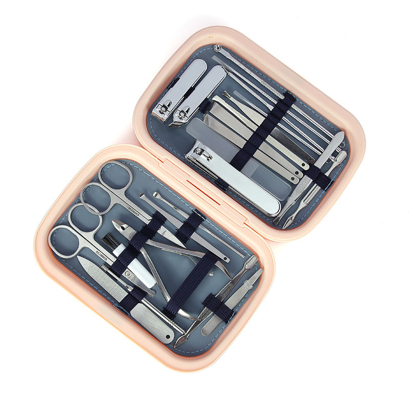 Kit d'entretien des ongles, coupe-ongles, ciseaux, ensemble d'outils portables pour les ongles