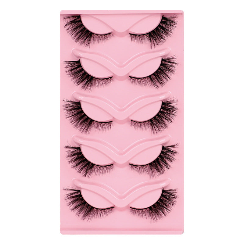 Faux cils épais Fox Oblique Flying Eyelashes Demi-cils