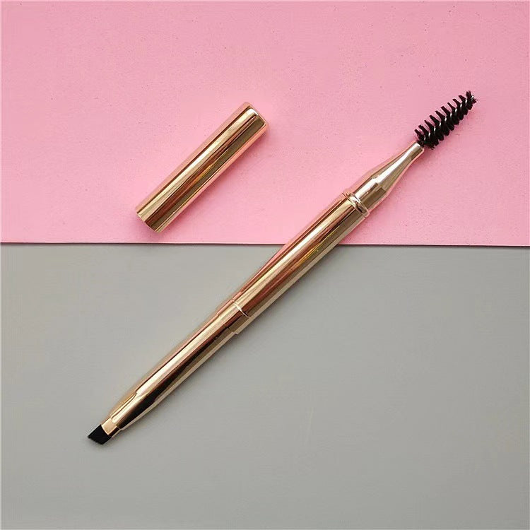 Eyebrow Brush Sweep Bevel Spiral Telescopic Makeup Brushes Accessories