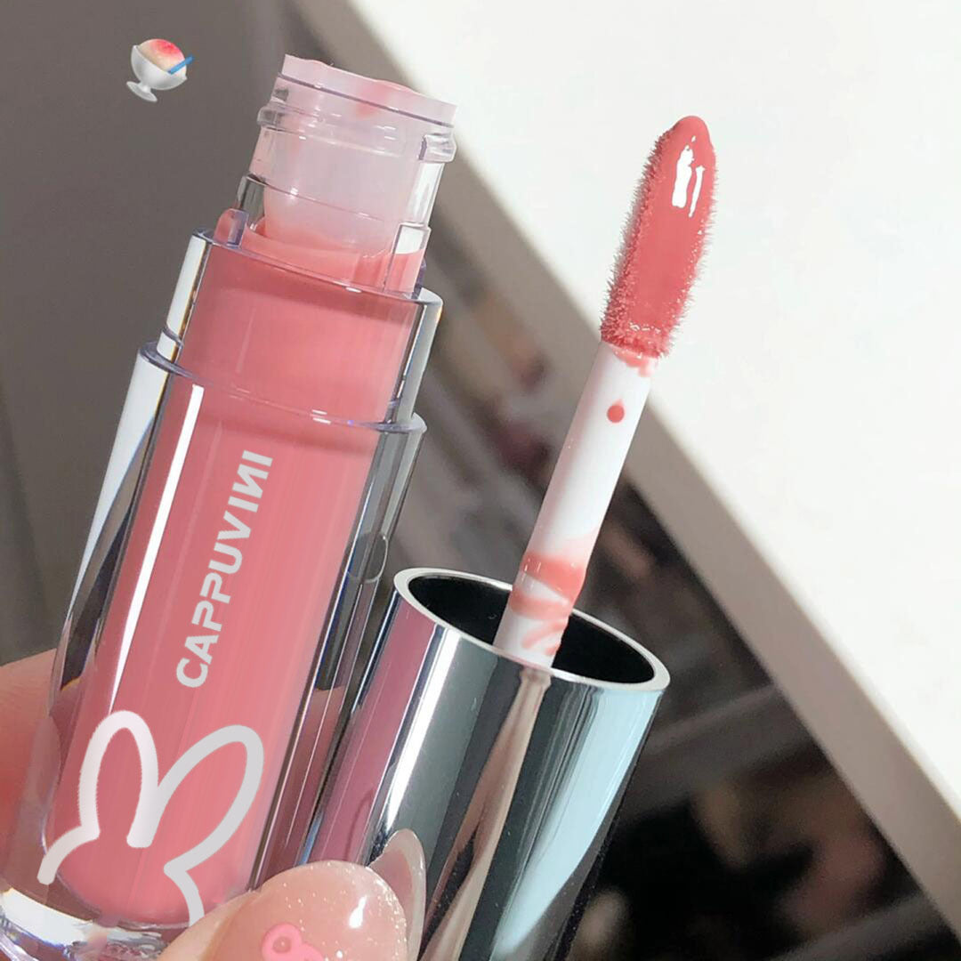 Glass Mirror Gloss Low Saturation Plain Lip Glosses