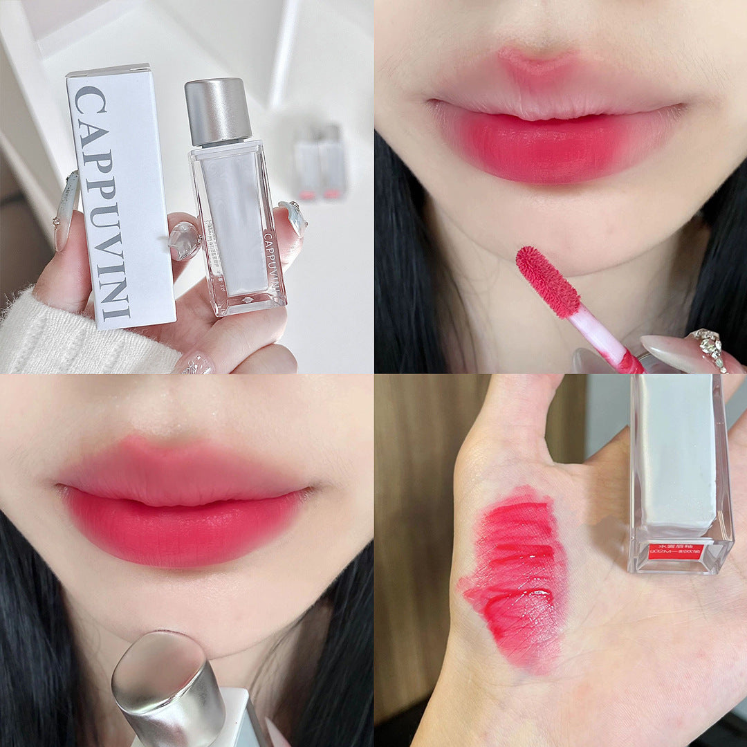 Pink Shell Lacquer Pseudo Plain White Lipsticks