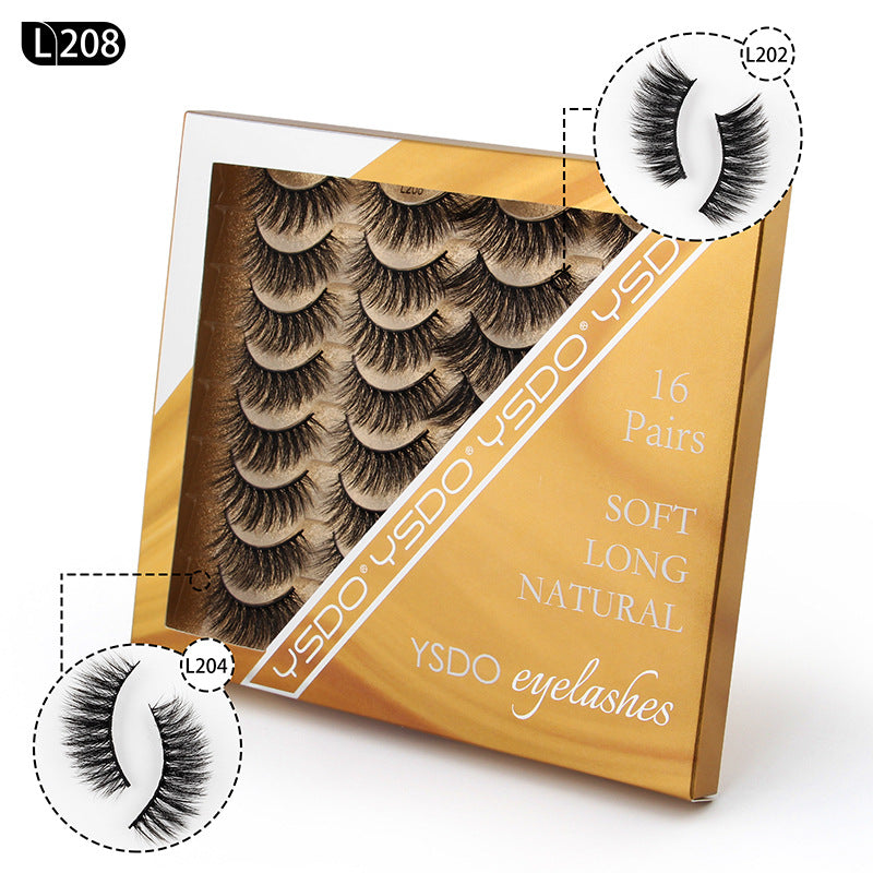 Exaggerated Assortment Pack For Natural Thick False Lashes