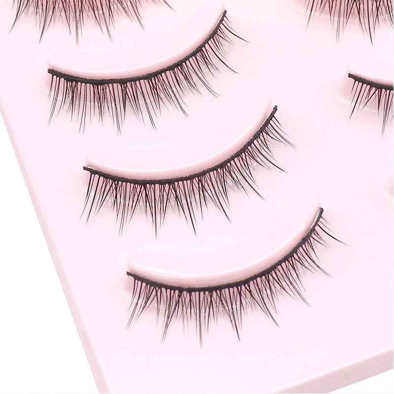 Support Double Eyelid Hard Stem Swollen False Lashes