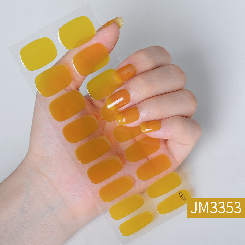 Ice Gel Waterproof Durable Uv Beauty Nail Stickers