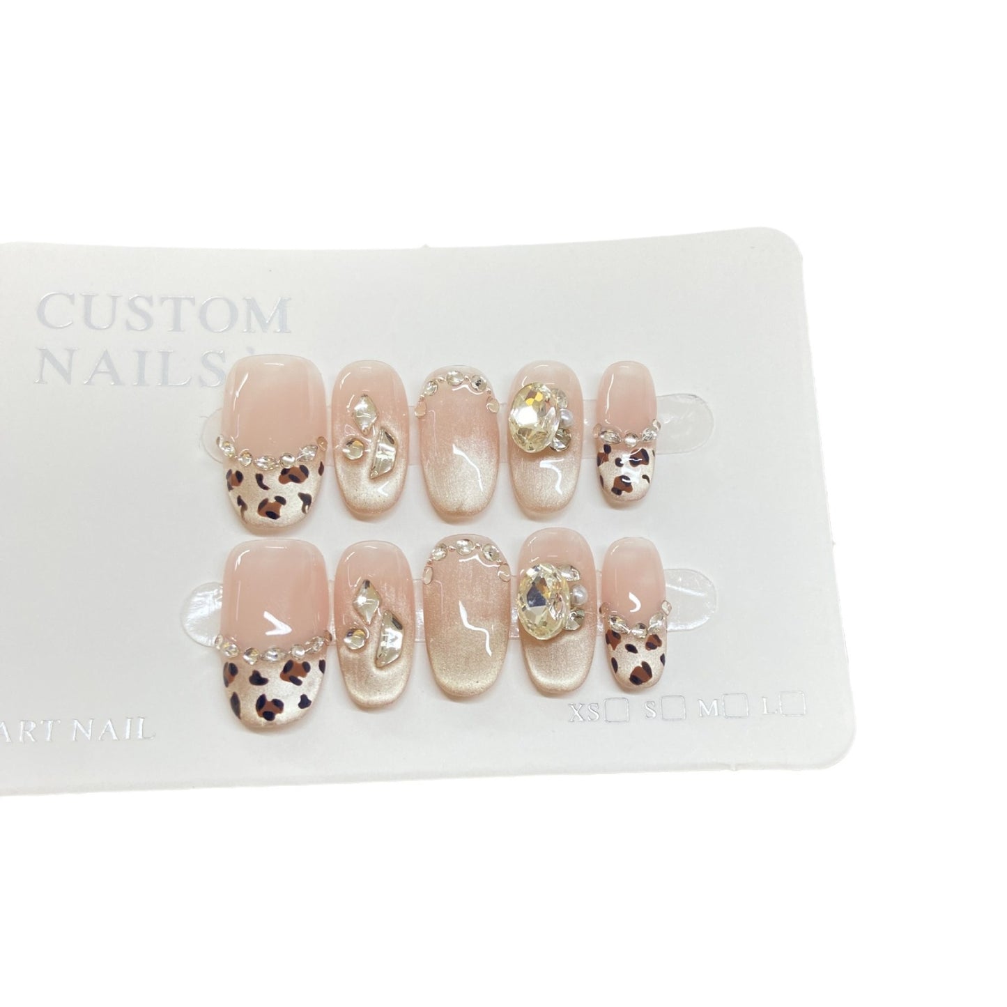 Leopard Handmade Wear Cute Manicure Can Be Used Nail Stickers