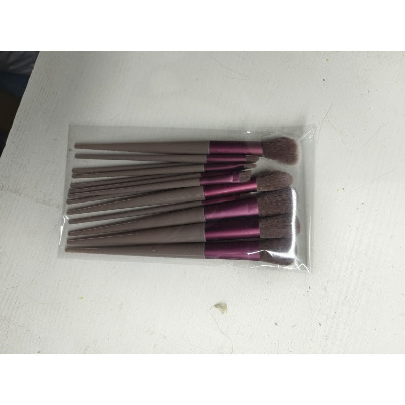 Suit Milk Tea Color Green Beauty Makeup Brushes Accessories