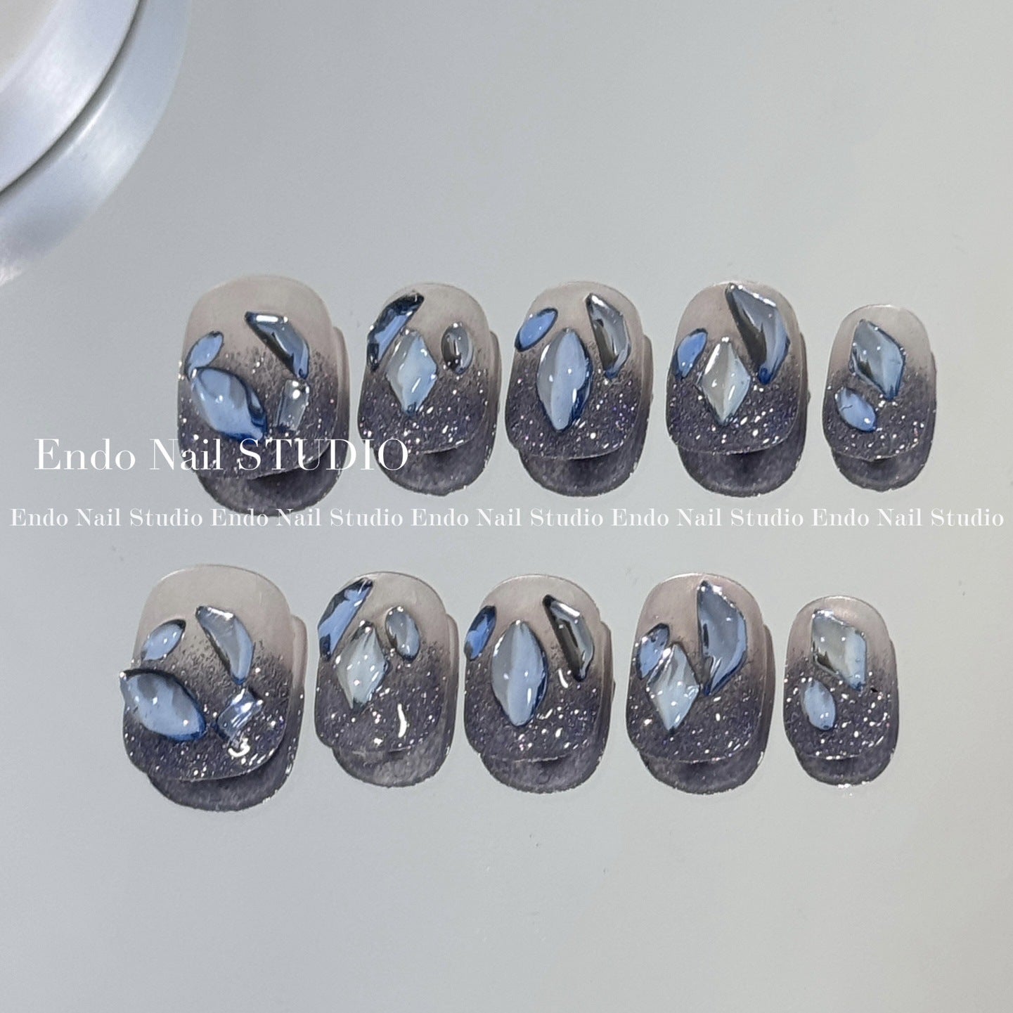 Nail Art français durable à usure courte et mignonne