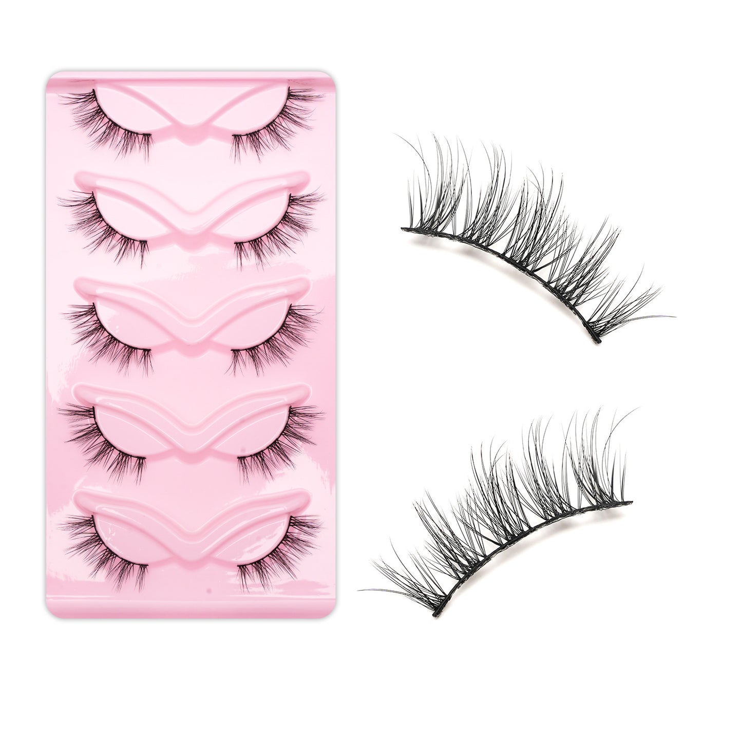 Fox Oblique Eyelashes Fluffy Thick Curl False Lashes