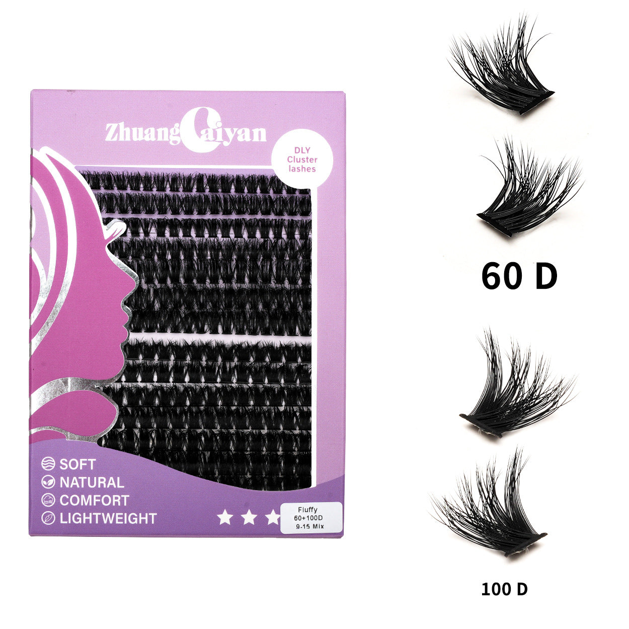 Eyelashes Fly Fluffy Qu Hot Melt False Lashes