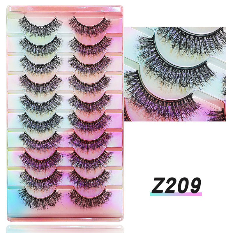 Eyelashes Stable Fried Eyelash Curling Pairs False Lashes