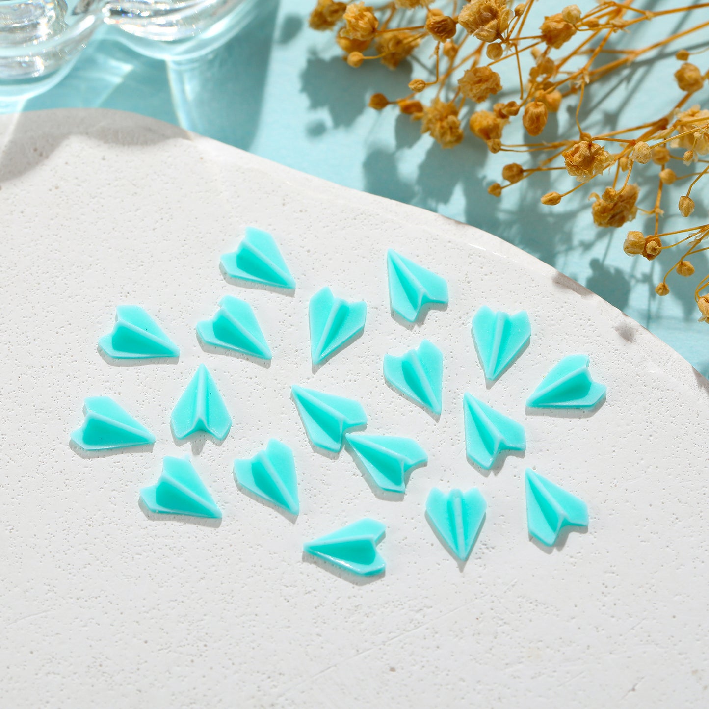 Three-dimensional Small Aircraft Ornament Resin Fingernail Nail Care Nail Art