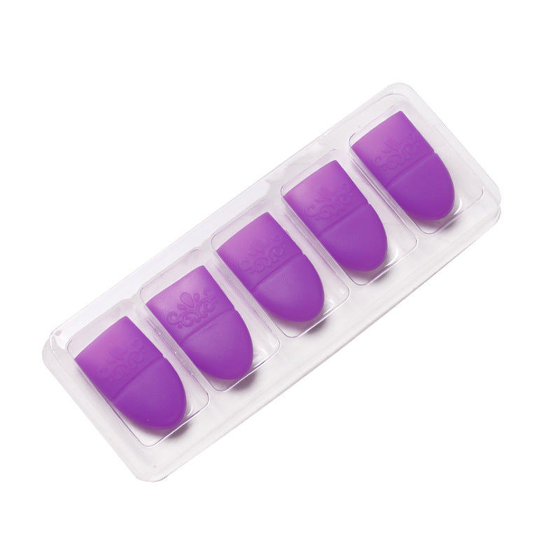 Kit de déchargement de silicone pour enlever les couleurs UV du vernis à ongles