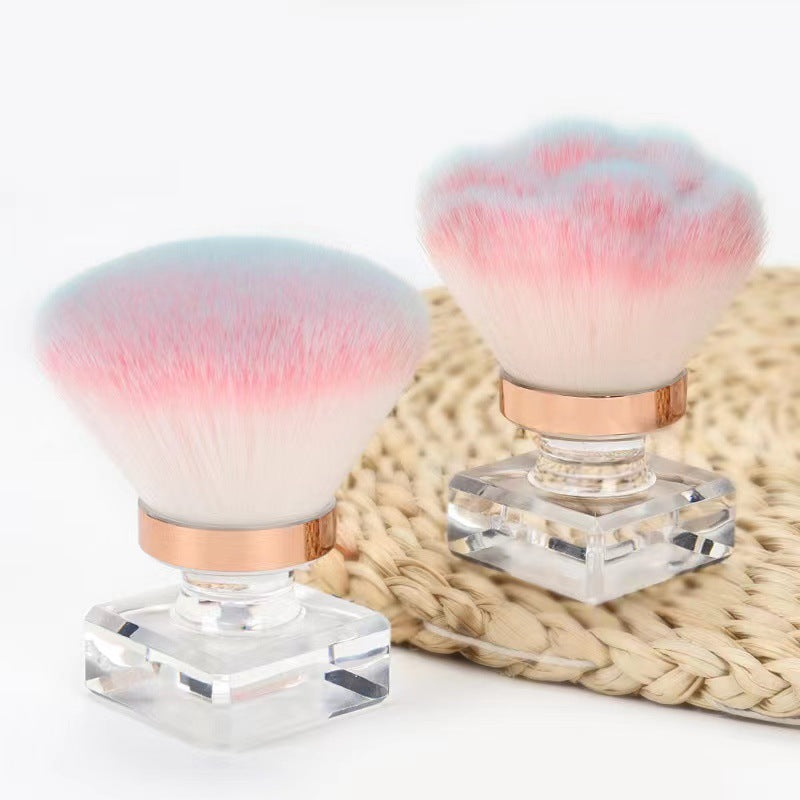 Rose Type Powder Brush Single Blush Nail Tool Set