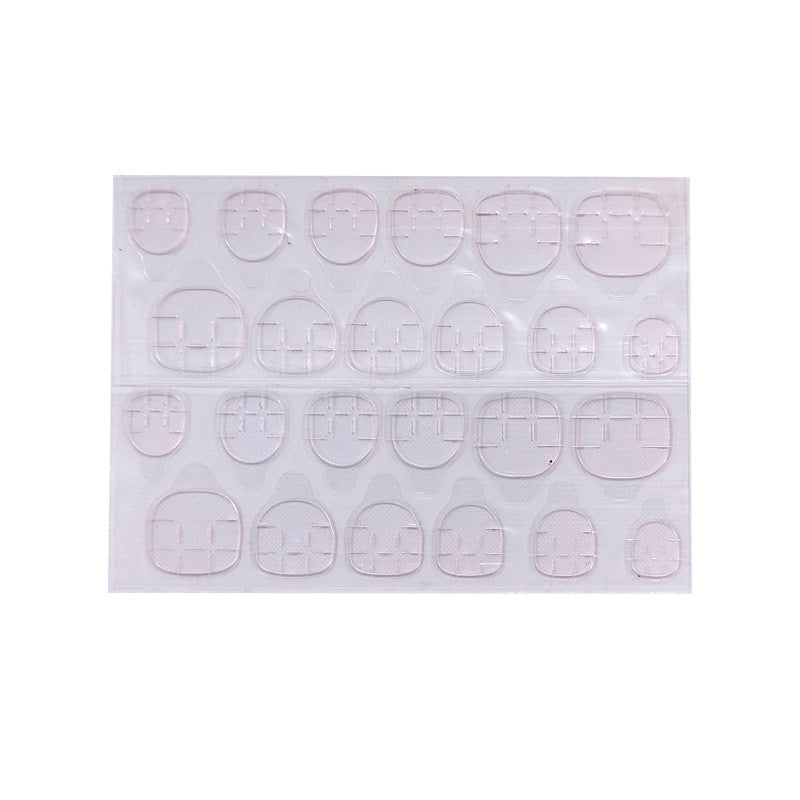 Pink Jelly Glue Extremely Sticky Waterproof Nail Stickers