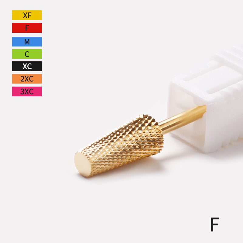 Ensemble d'outils de forage et de clouage en alliage pour machine à tête de meulage en acier