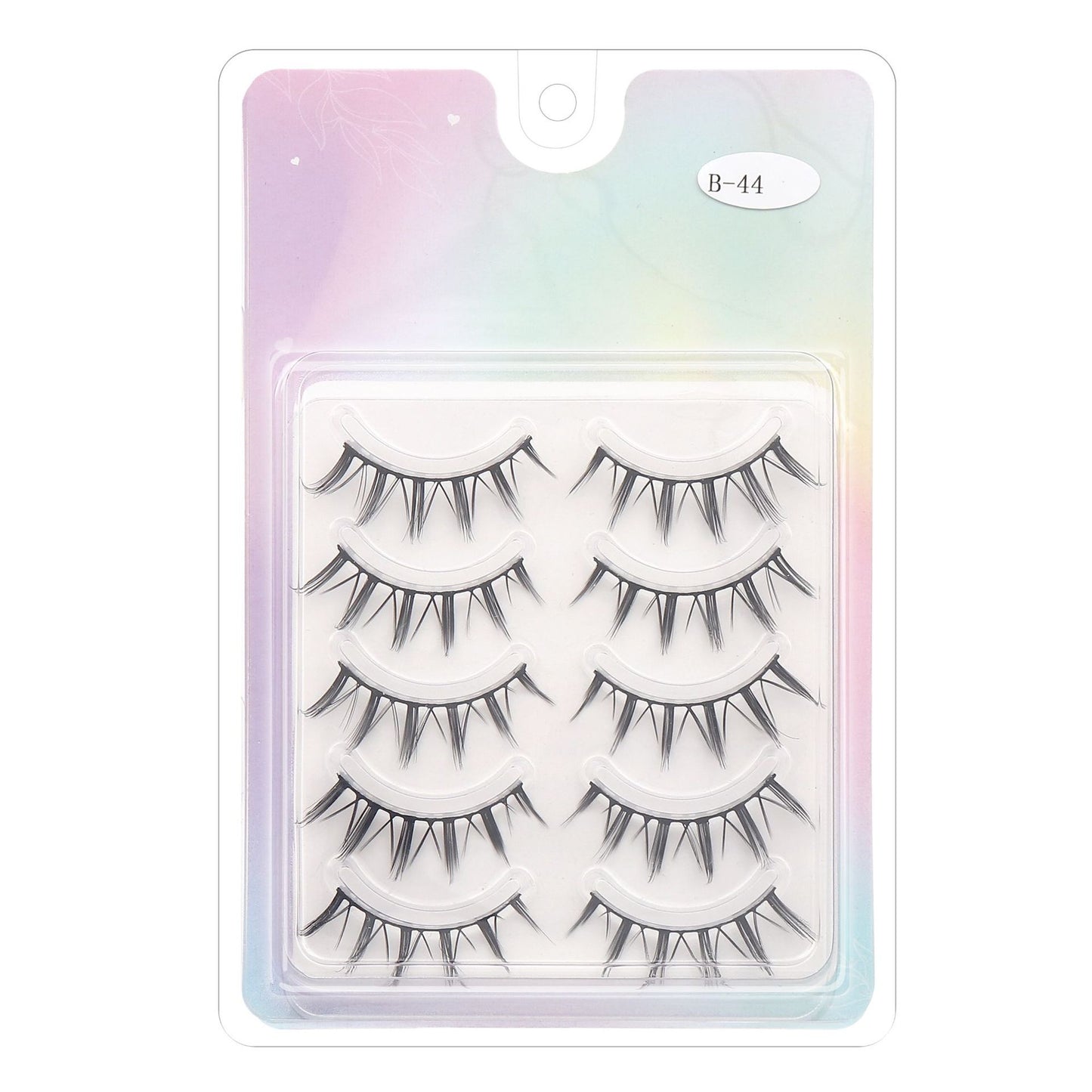 Pairs Of Chemical Fiber Devil Eyelashes False Lashes