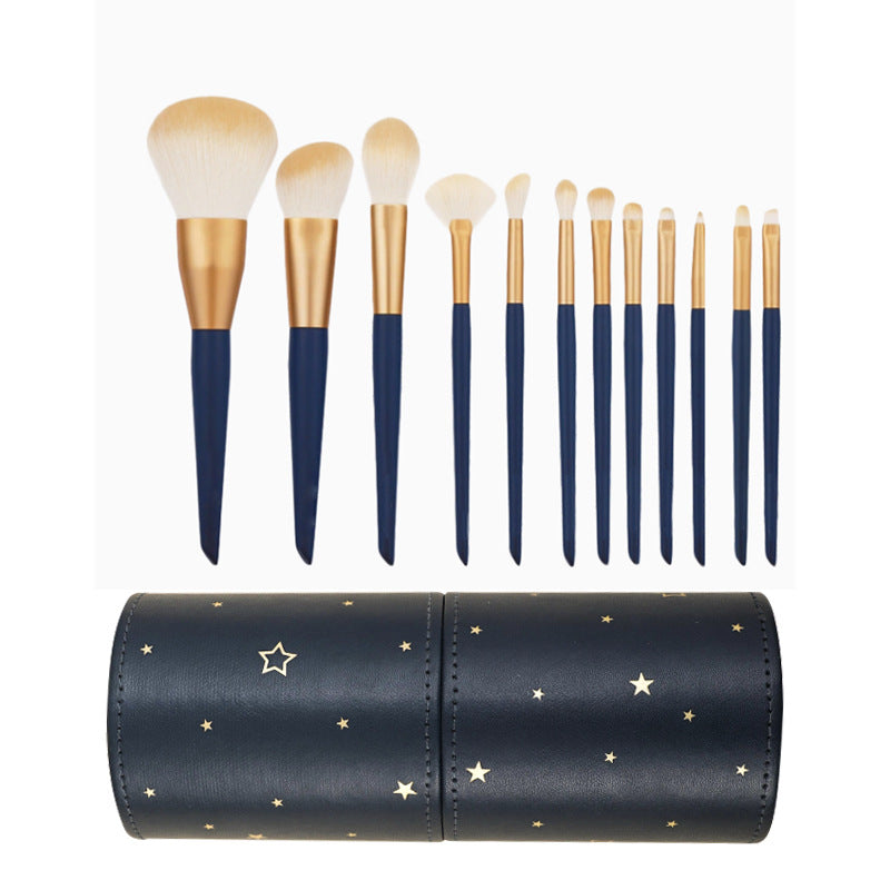 Suit Good-looking Blue Bridge Powder Shadow Makeup Brushes Accessories