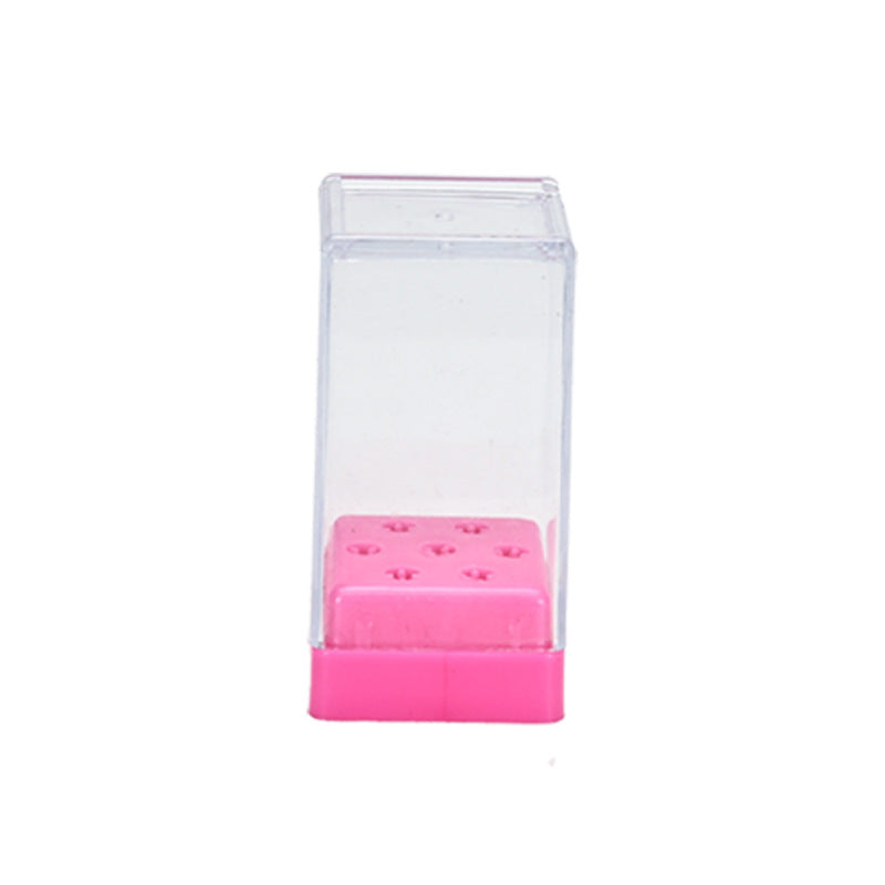 Grinding Head Storage Box Cleaning Dust Nail Tool Set