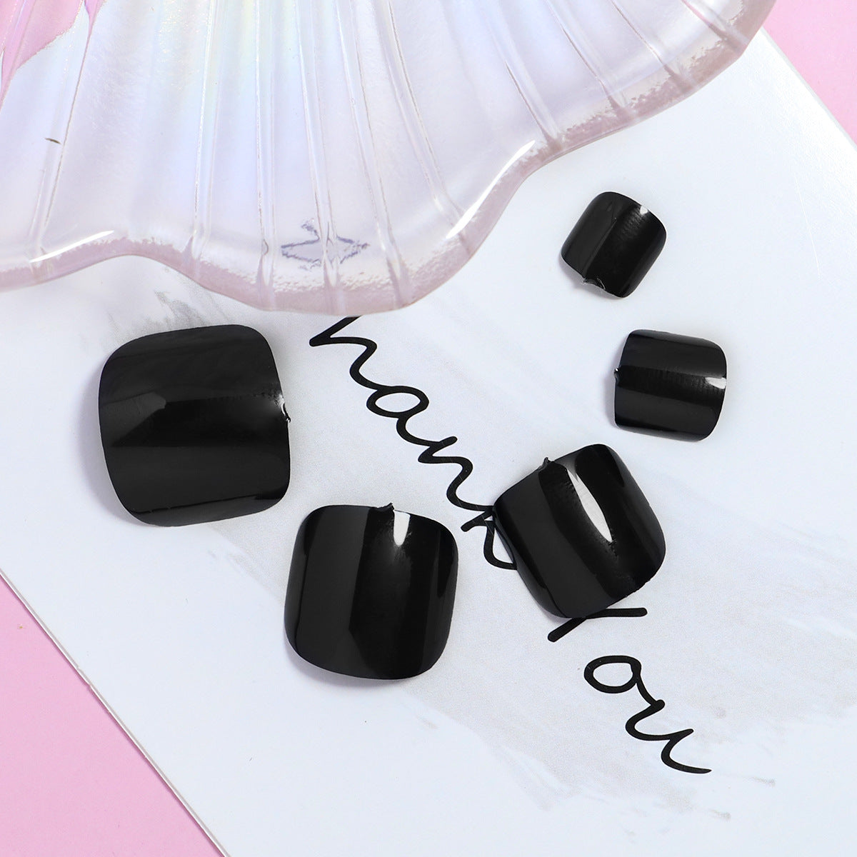 Faux ongles de surface Wear Wind Clear Nail Art