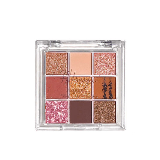 Rice Filling Nine Colors Shadow Plate Shimmering Powder Shimmer Eyeshadow